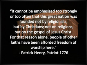 Patrick Henry on Christianity