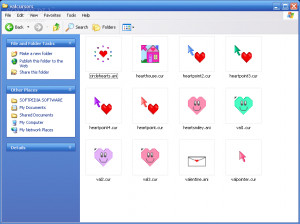 Valentine's Day Cursors (for Windows Systems)