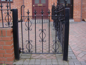 Wrought Iron Garden Gates Coventry West Midlands Warwickshire Wrought