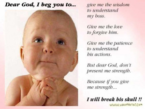 Woo Funny Photos » Blog Archive » A Funny Baby Prayer