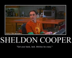 Ok, this is one of my favorite Sheldon quotes of all time. (Of allll ...