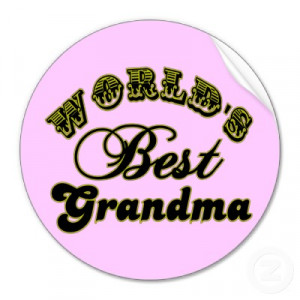 worlds_best_grandma_gifts_and_grandma_apparel_sticker ...