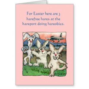 Happy Easter Puns with Buns Funny Cards