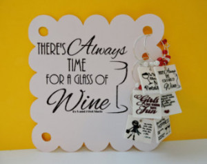 Fun Wine Sayings Novelty Wine Charm s ...
