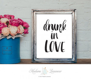 drunk in love printable quotes lyrics quotes Beyonce printable art ...
