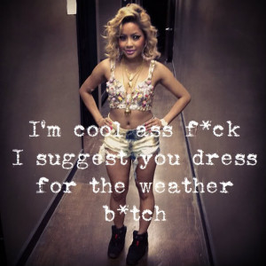 My favorite rapper Tyga Favorite song: Make It Nasty