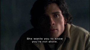 Smallville Season 1 Episode 1 Pilot: Clark Kent tells Lana Lang what ...