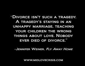 Filed Under: Divorceisms Tagged With: fly away home , jennifer weiner ...