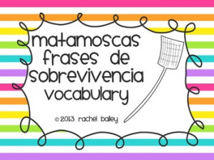 Flyswatter Game - Basic Spanish Classroom Sayings (Frases de ...