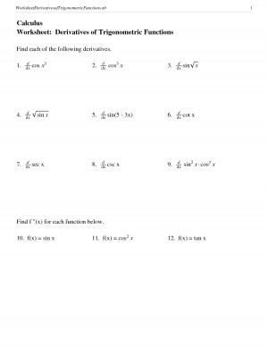 Quotes Pictures List: Trig Derivative Rules