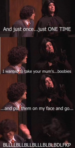Day 24, Favorite Snape line - this