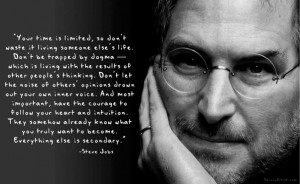 Steve Jobs an Inspiration
