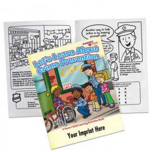 LET'S LEARN ABOUT CRIME PREVENTION PARENT & CHILD ACTIVITIES BOOK