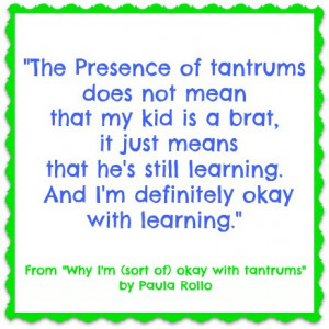 Quotes About Toddler Tantrums