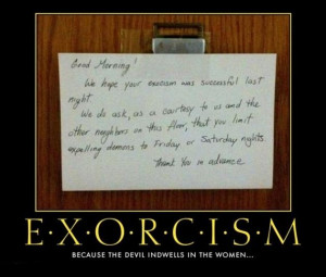 Funny Exorcism Pictures Pics