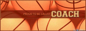 Basketball Coach Facebook Cover