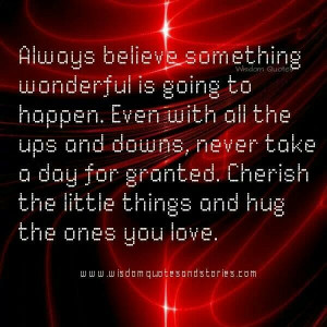 Always believe