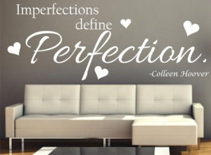 SALE Vinyl decal quote by Colleen Hoover 