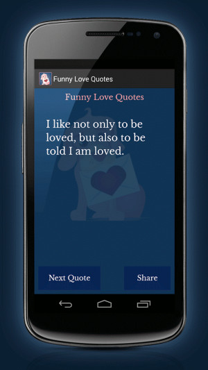 Funny Love Quotes - screenshot