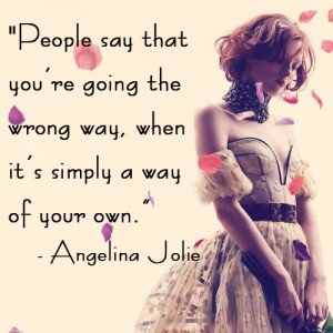 Quote of the Week: Angelina Jolie