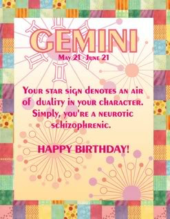 Happy Birthday Gemini Image