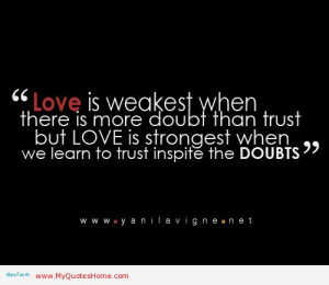 ... quotes, trust quotes love, trust in love quotes, quotes on trust and