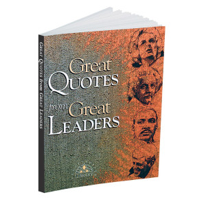 Great Quotes from Great Leaders Quote Book (713238)