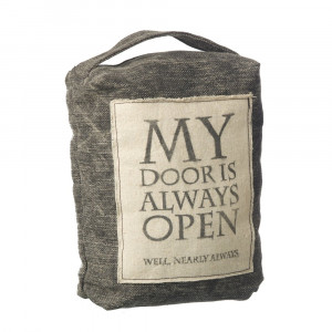 ... › Parlane › Parlane My Door Is Always Open Fabric Doorstop