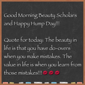 Beauty School ScArlet: Wednesday Morning Beauty Quote
