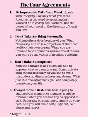 The Four Agreements on imgfave