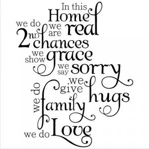 ... home decor deal sticker quotes rules home appliques art - quotes home