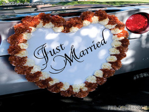 Wedding Decorated Cars and Beautiful Wedding Quotes.