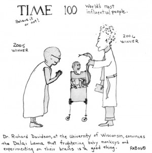 Try to imagine if you can, someone who quotes Einstein in his public ...