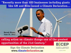 Help build support for the Climate Declaration. Click the image below ...