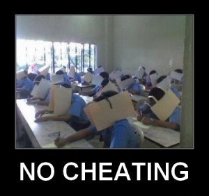 no cheating no cheating