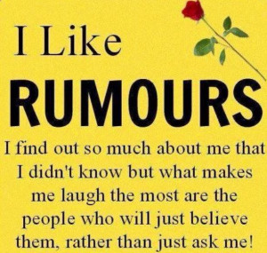 rumors #quotes