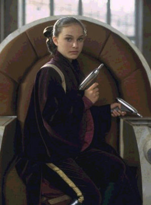 queen amidala disguised as padme naberrie is able to aware more things ...