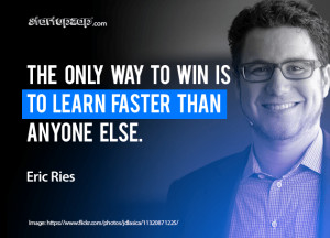 The only way to win is to learn faster than anyone else.”
