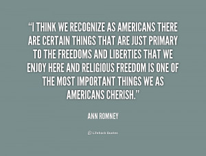 Ann Romney Quotes