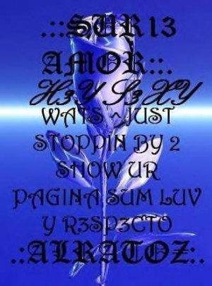 SuR 13 LoVe Y ReSpEcTo Image