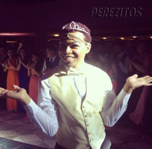 ... schooler makes history by becoming schools first gay male prom queen