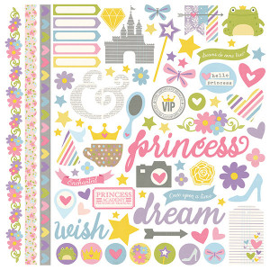 Simple Stories - Enchanted Collection - 12 x 12 Cardstock Stickers ...