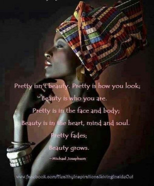 Pretty isn't Beautiful- Know the Difference