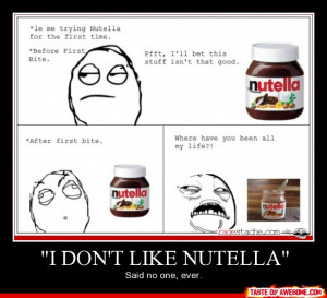 Funny - 'i Don't Like Nutella'