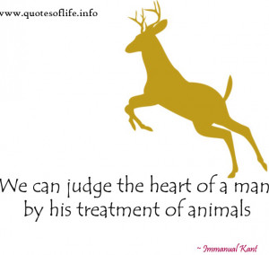 his treatment of animals immanuel kant quotes quote quotations