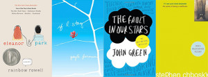 ELEANOR & PARK, , IF I STAY, FAULT IN OUR STARS, THE PERKS OF BEING A ...