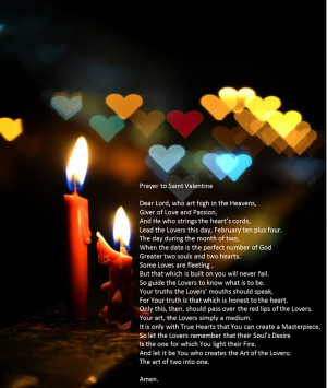 Saint Valentine's Prayer