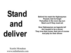 Stand and Deliver Quotes