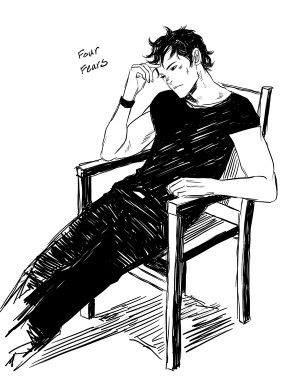 fanart of tobias four from the novel divergent by veronica roth i ve ...