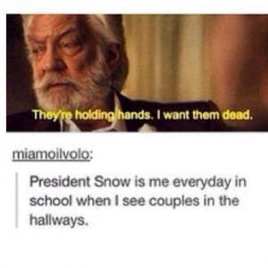 ... President Snow / Hunger Games Humor / Catching Fire / School / Couples